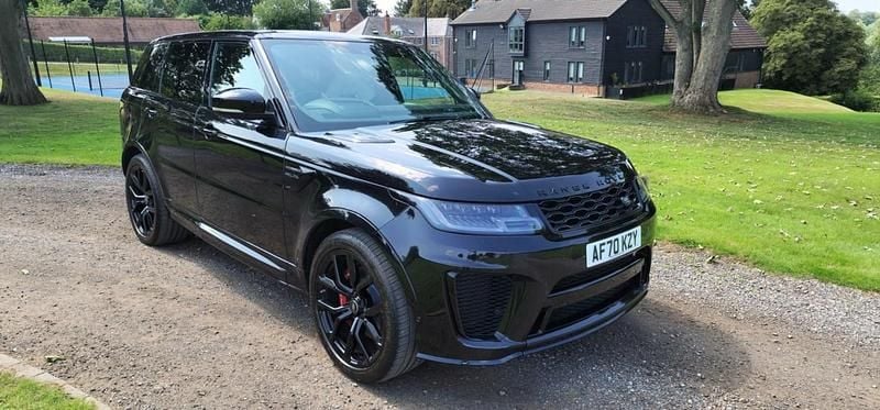 Used Land Rover Range Rover Sport SVR 575 HP (422 kW) 2020 Black SUV