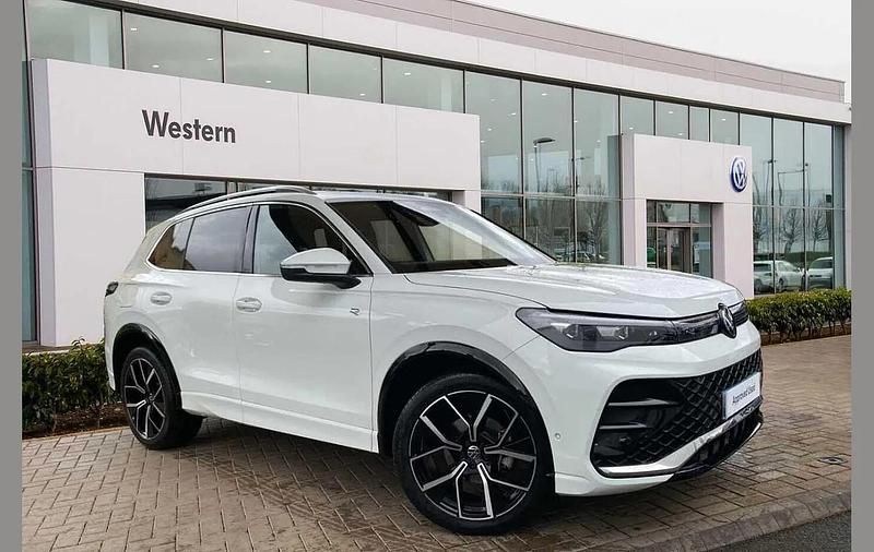 White Used 2024 VW Tiguan R-line SUV | £33,898 (A bit pricey) - Image 1/4
