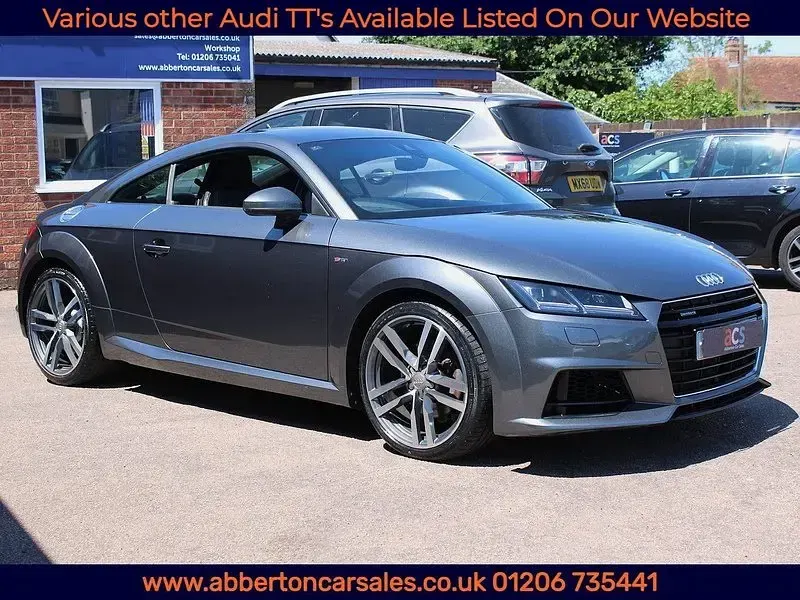 Used Audi TT S-Line 230 HP (169 kW) 2015 Grey Coupe
