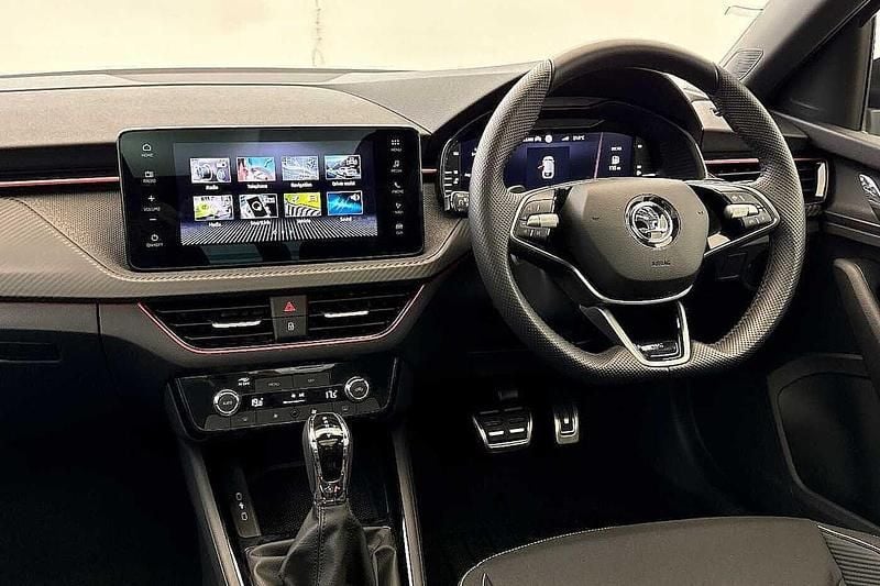 Used Skoda Scala Monte Carlo 150 HP (110 kW) 2025 Graphite grey metallic Hatchback