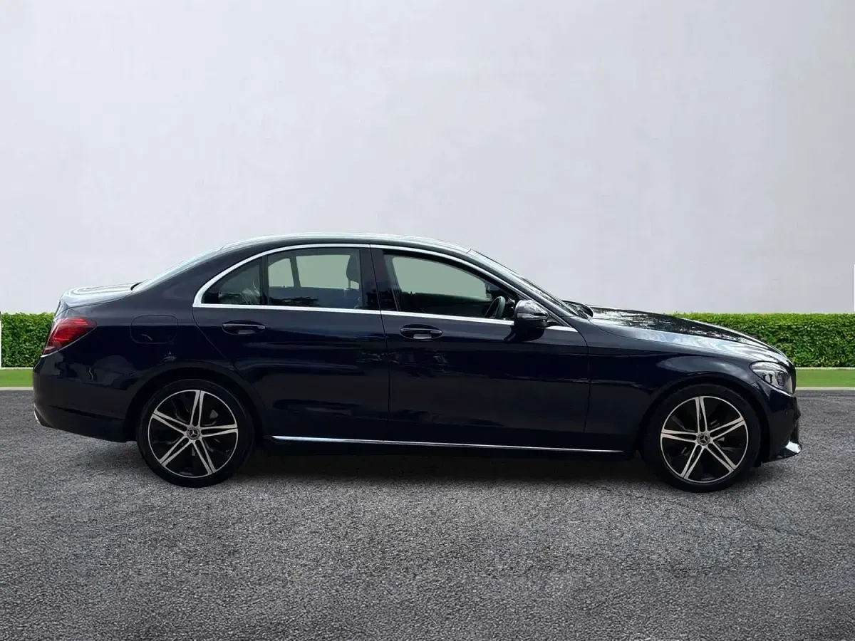 Used Mercedes C220 Sport Edition 2021 Blue Sedan