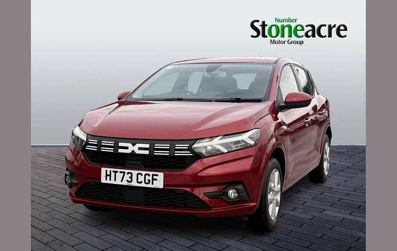 Used Dacia Sandero Expression 90 HP (66 kW) 2023 Red Hatchback