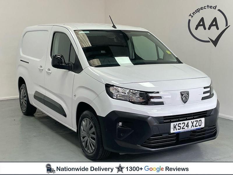 White Used 2024 Peugeot Partner S MPV | £17,450 (Expensive) - Image 1/3