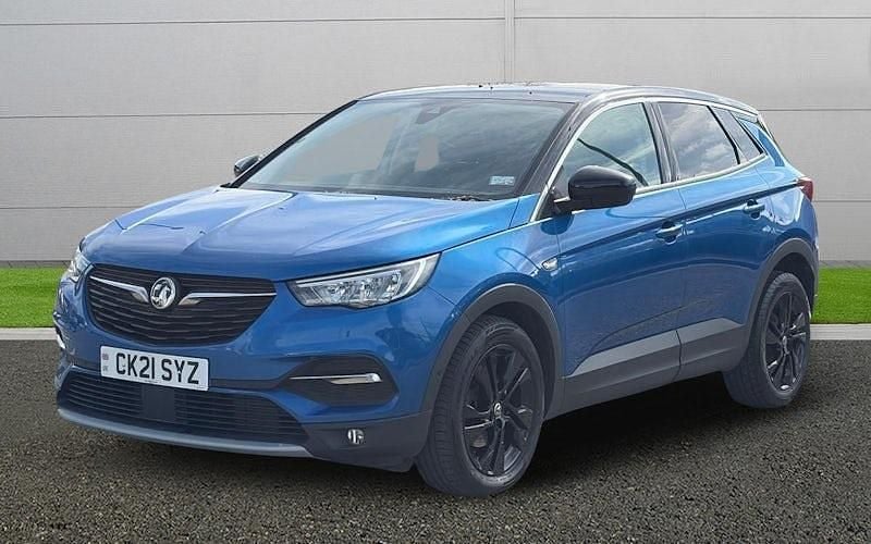 Used Vauxhall Grandland X SRi 131 HP (96 kW) 2021 Blue SUV