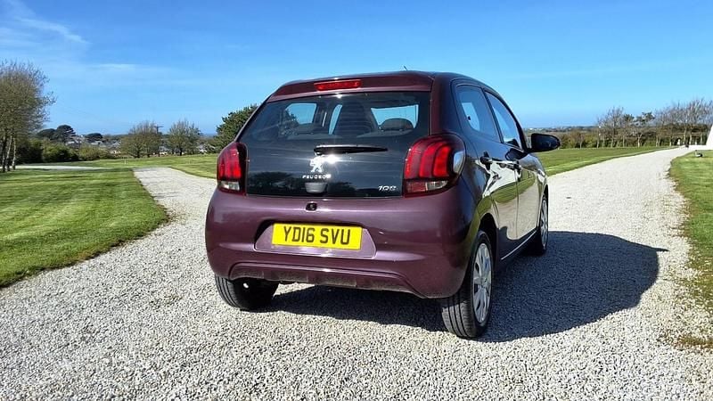 Begagnad Peugeot 108 Active 2016 Lila Halvkombi