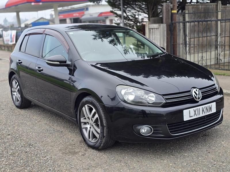 Used VW Golf VI SE 2011 Black Hatchback