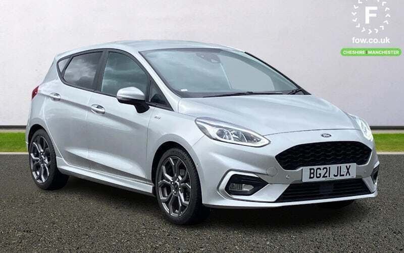 Silver Used 2021 Ford Fiesta ST-Line Hatchback | £14,099 (Fair price) - Image 1/3