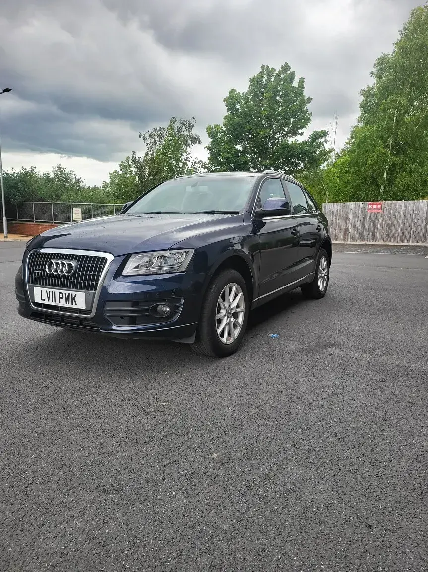Used Audi Q5 S-Line 170 HP (125 kW) 2011 Blue SUV