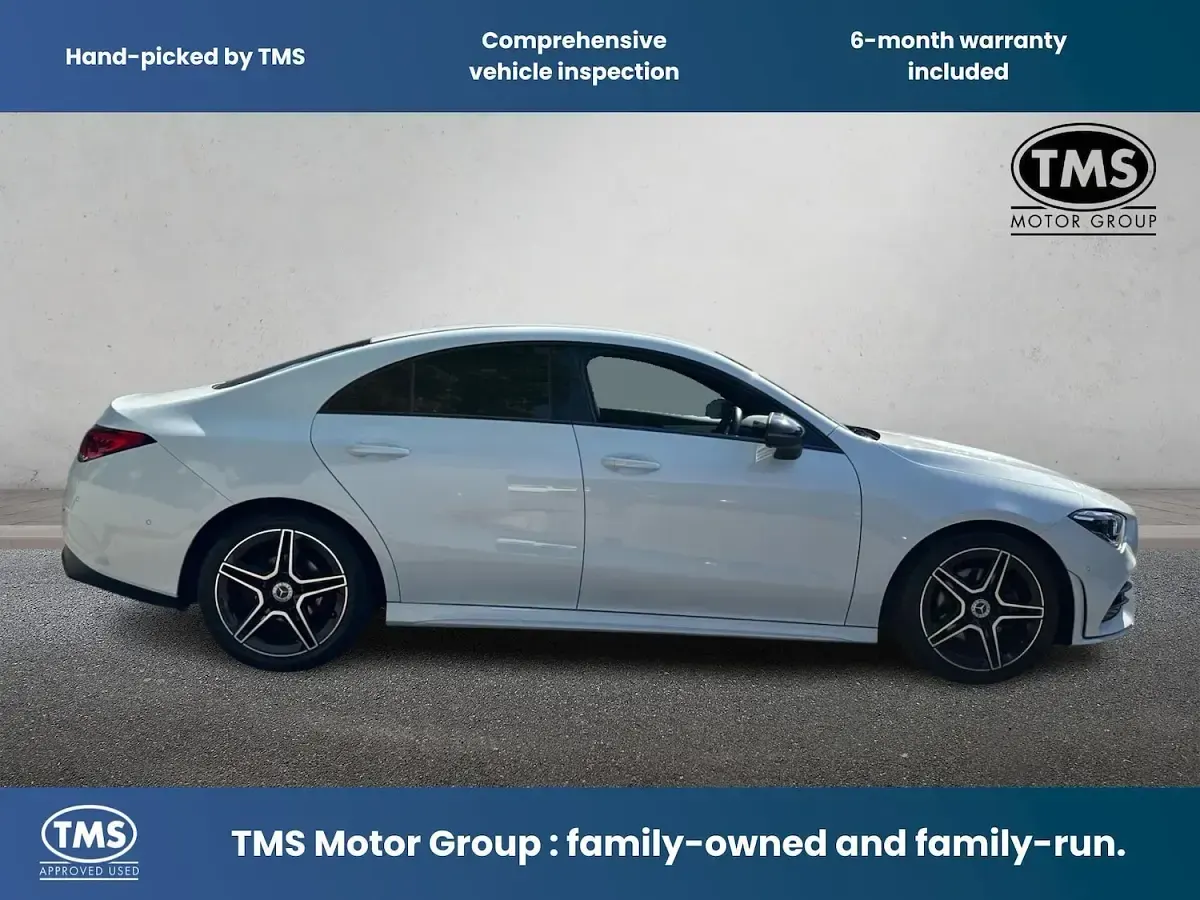 Used Mercedes CLA180 Executive 136 HP (100 kW) 2023 White Coupe