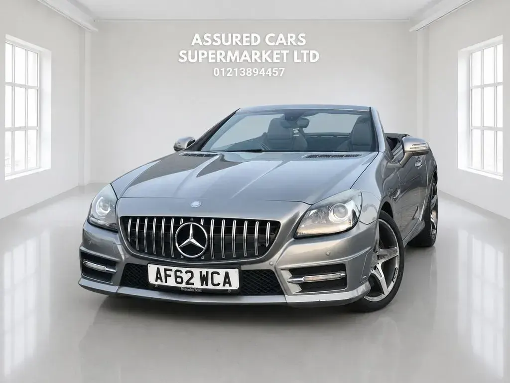 Used Mercedes SLK200 AMG 2012 Silver Cabriolet