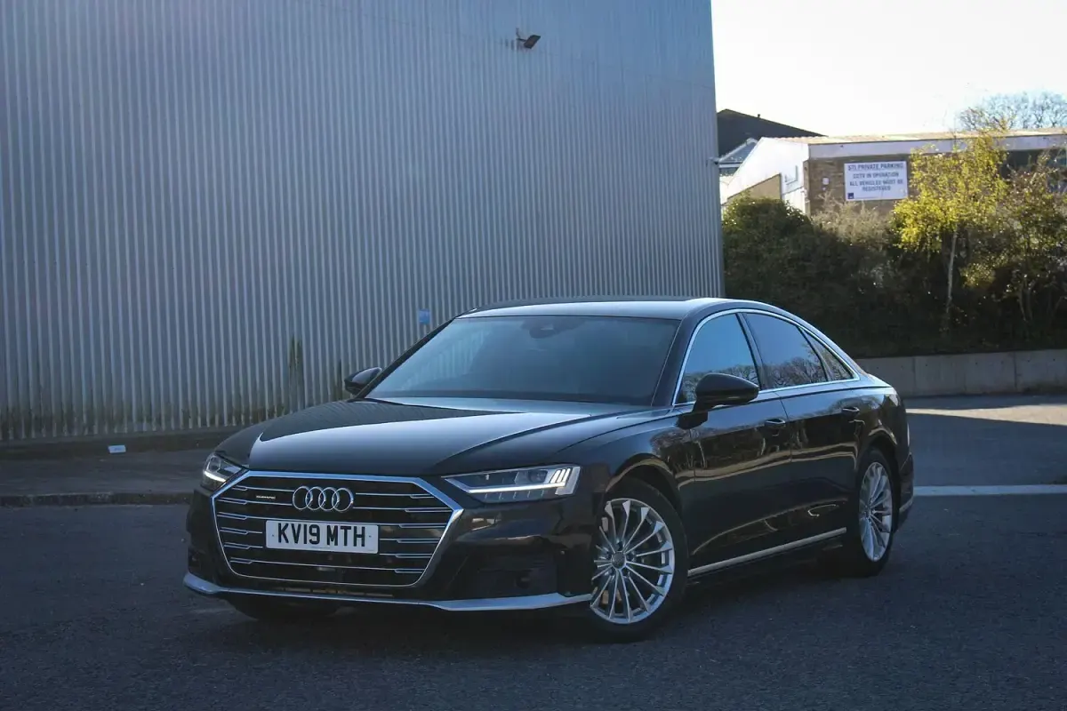 Used Audi A8 S-Line 340 HP (250 kW) 2019 Black Sedan