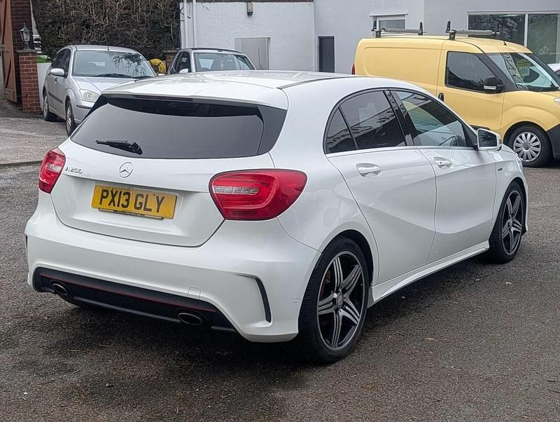 Used Mercedes A250 AMG 2013 White Hatchback