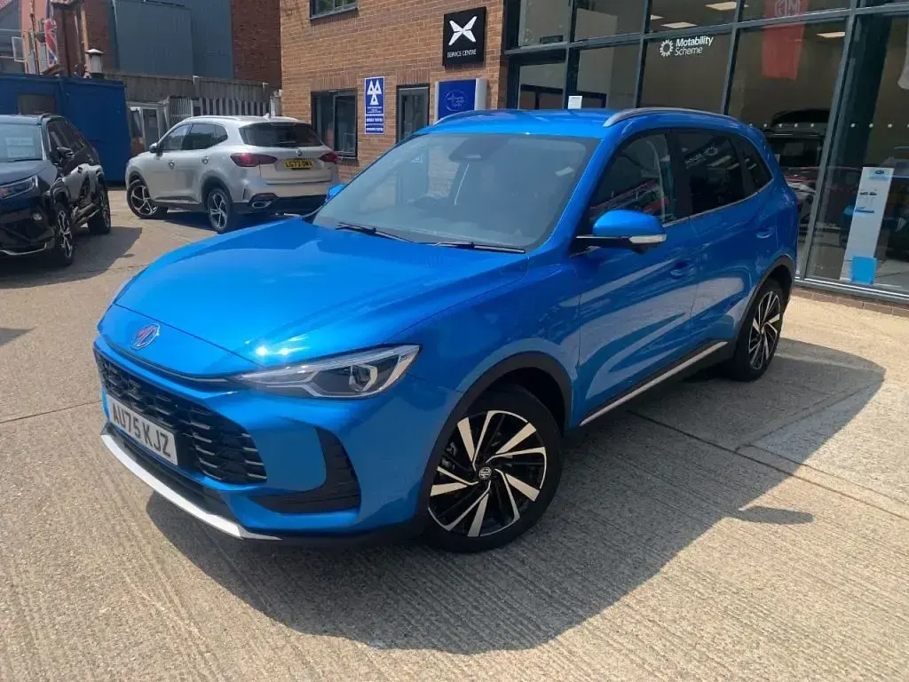 Used MG ZS Trophy 196 HP (144 kW) 2025 Blue SUV