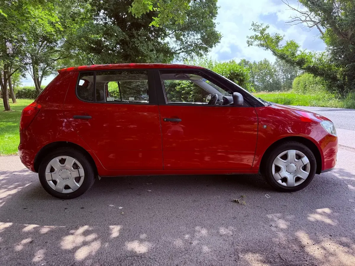 Used Skoda Fabia 2009 Red Hatchback