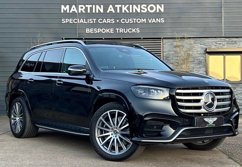 Black Used 2024 Mercedes GLS450 AMG Line Premium Plus SUV | £91,950 - Image 1/4