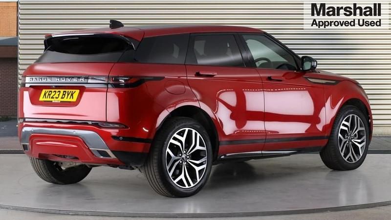 Used Land Rover Range Rover evoque HSE Dynamic 309 HP (227 kW) 2023 Red SUV