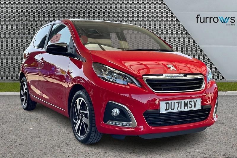 Red Used 2021 Peugeot 108 Allure Hatchback | £9,250 (Fair price) - Image 1/4