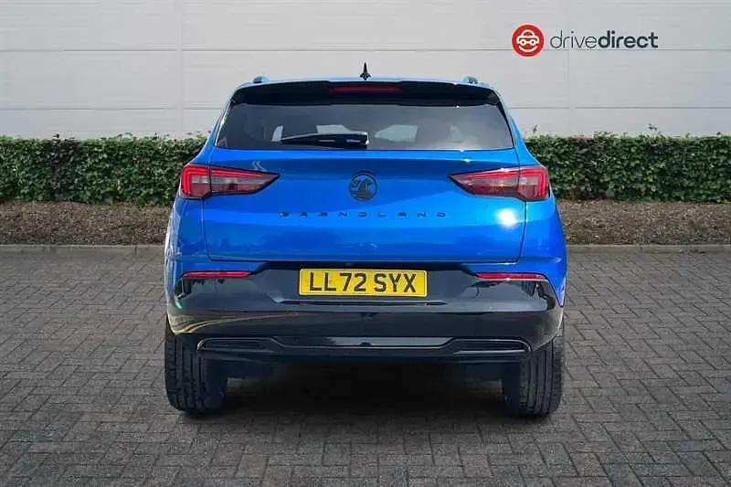 Used Vauxhall Grandland X GS Line 130 HP (95 kW) 2022 Blue SUV