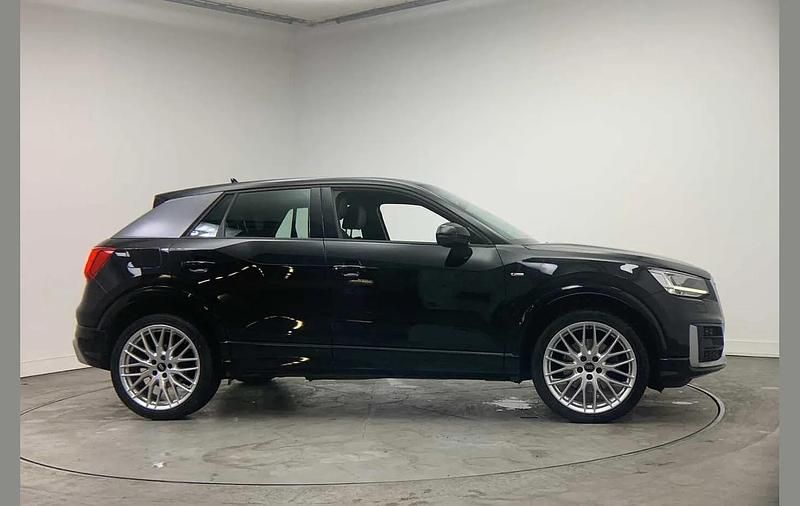 Used Audi Q2 S-Line 148 HP (108 kW) 2021 Mythos black, metallic SUV