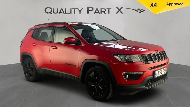Red Used 2020 Jeep Compass Night Eagle SUV | £10,300 (Fair price) - Image 1/4