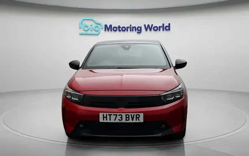 Used Vauxhall Corsa Ultimate 131 HP (96 kW) 2023 Red Hatchback