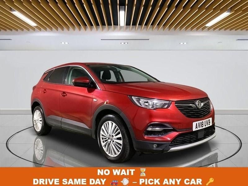 Red Used 2018 Vauxhall Grandland X Sport SUV | £7,199 (Fair price) - Image 1/4