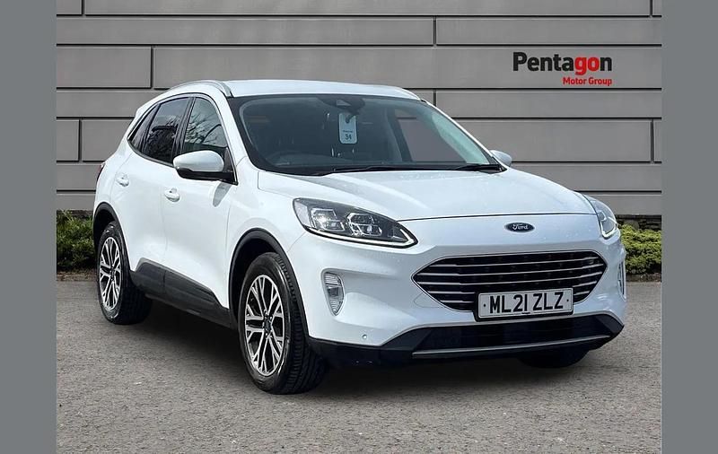 Used Ford Kuga Titanium 120 HP (88 kW) 2021 White SUV