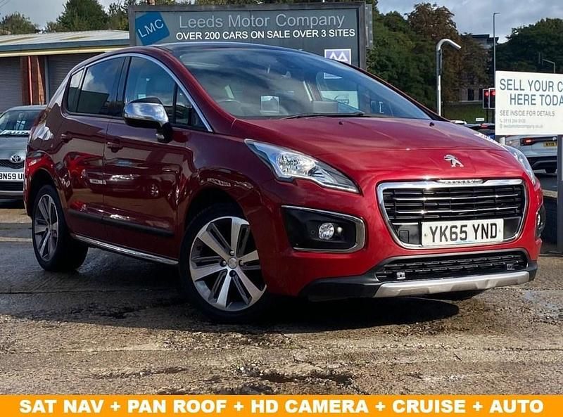 Red Used 2015 Peugeot 3008 Allure SUV | £5,895 (Fair price) - Image 1/4