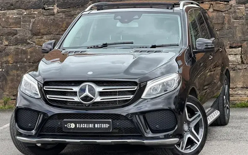 Used Mercedes GLE350 AMG line 258 HP (189 kW) 2016 Black SUV