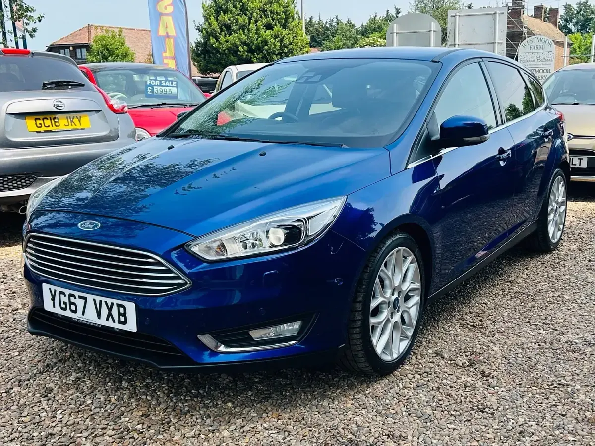 Used Ford Focus Titanium X 2017 Blue Hatchback