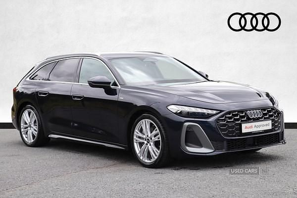 Blue New 2025 Audi A5 S-Line Coupe | £43,990 (Super price) - Image 1/4