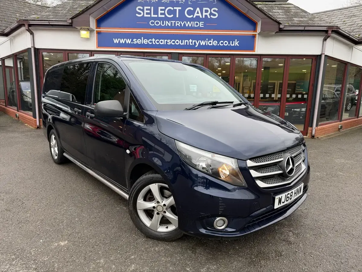 Used Mercedes Vito 163 HP (119 kW) 2018 Blue Van