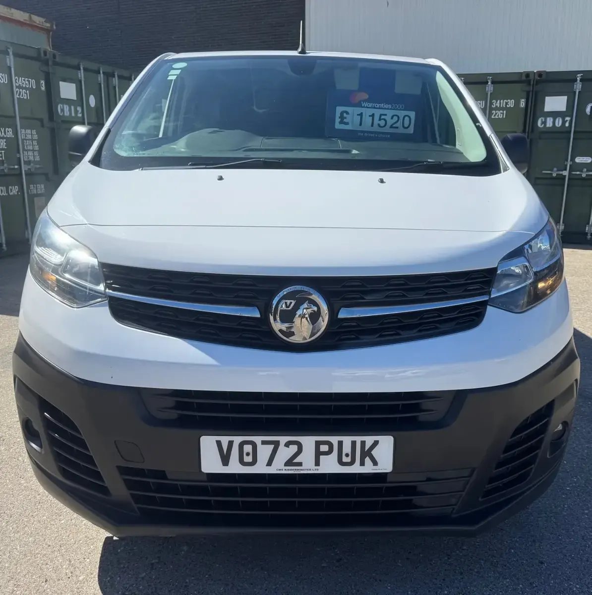 Used Vauxhall Vivaro 100 HP (73 kW) 2022 White MPV