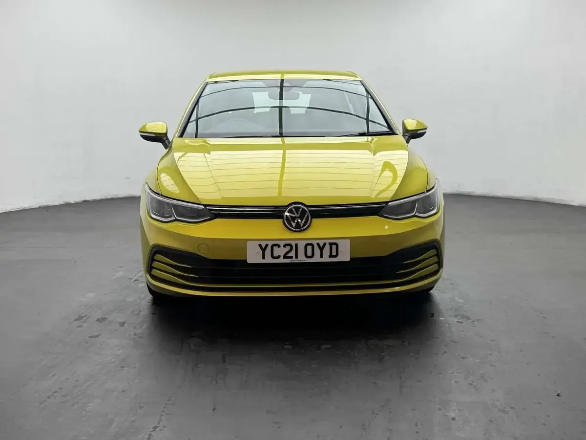 Used VW Golf VII Life 2021 Yellow Hatchback