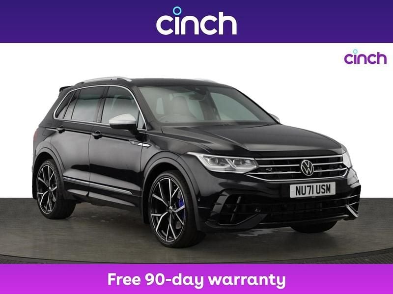 Black Used 2021 VW Tiguan R SUV | £32,769 (Fair price) - Image 1/3