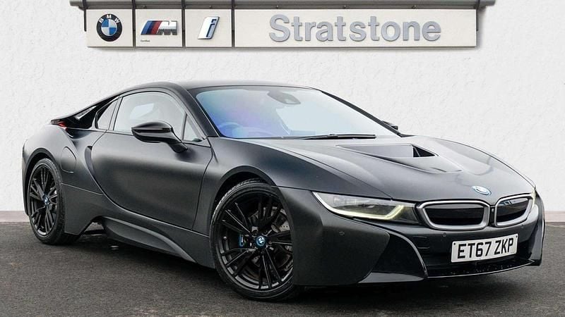 Used BMW i8 Comfort Edition 357 HP (262 kW) 2017 Black Coupe