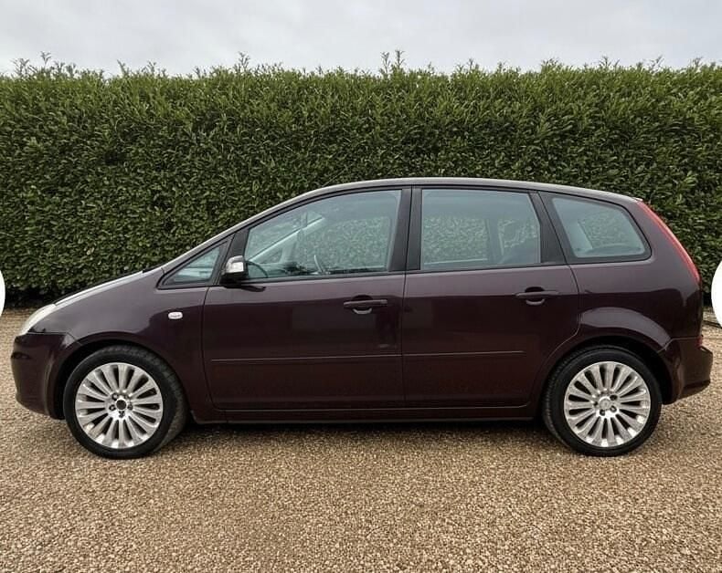 Begagnad Ford C-MAX Titanium 145 HK (106 kW) 2008 Röd Minibuss