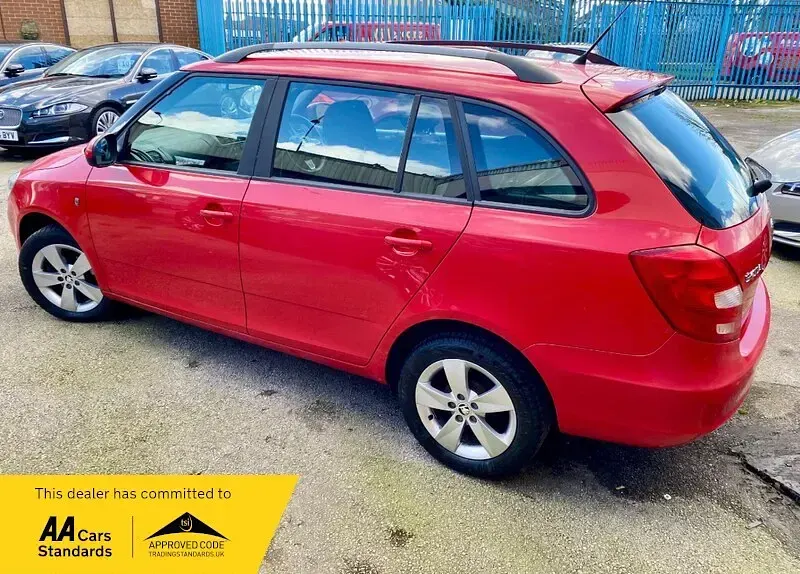 Used Skoda Fabia SE 2014 Red Hatchback