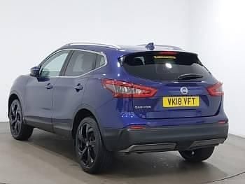Used Nissan Qashqai Tekna 110 HP (80 kW) 2018 Blue SUV
