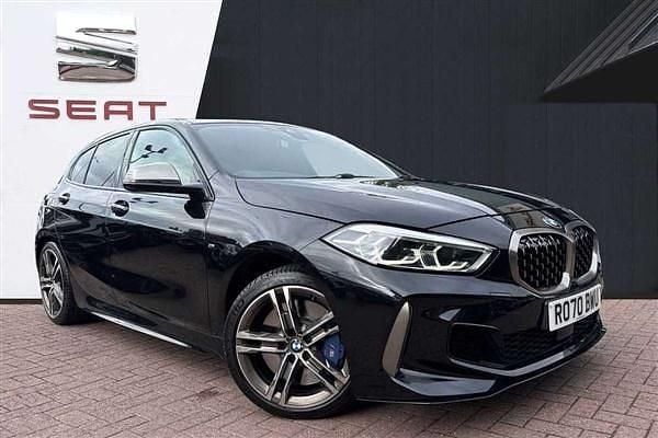 Black Used 2020 BMW M135 Comfort Edition Hatchback | £23,380 (Good price) - Image 1/4
