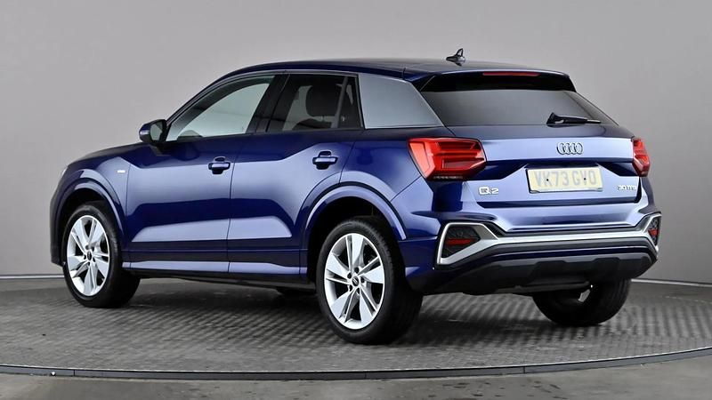 Used Audi Q2 S-Line 110 HP (80 kW) 2023 Blue SUV