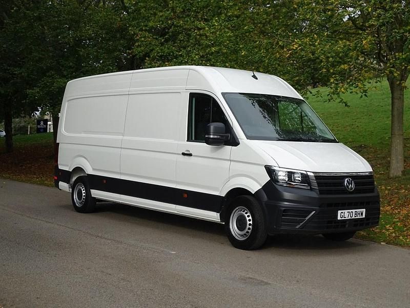 White Used 2020 VW Crafter Startline Van | £20,795 (Expensive) - Image 1/4
