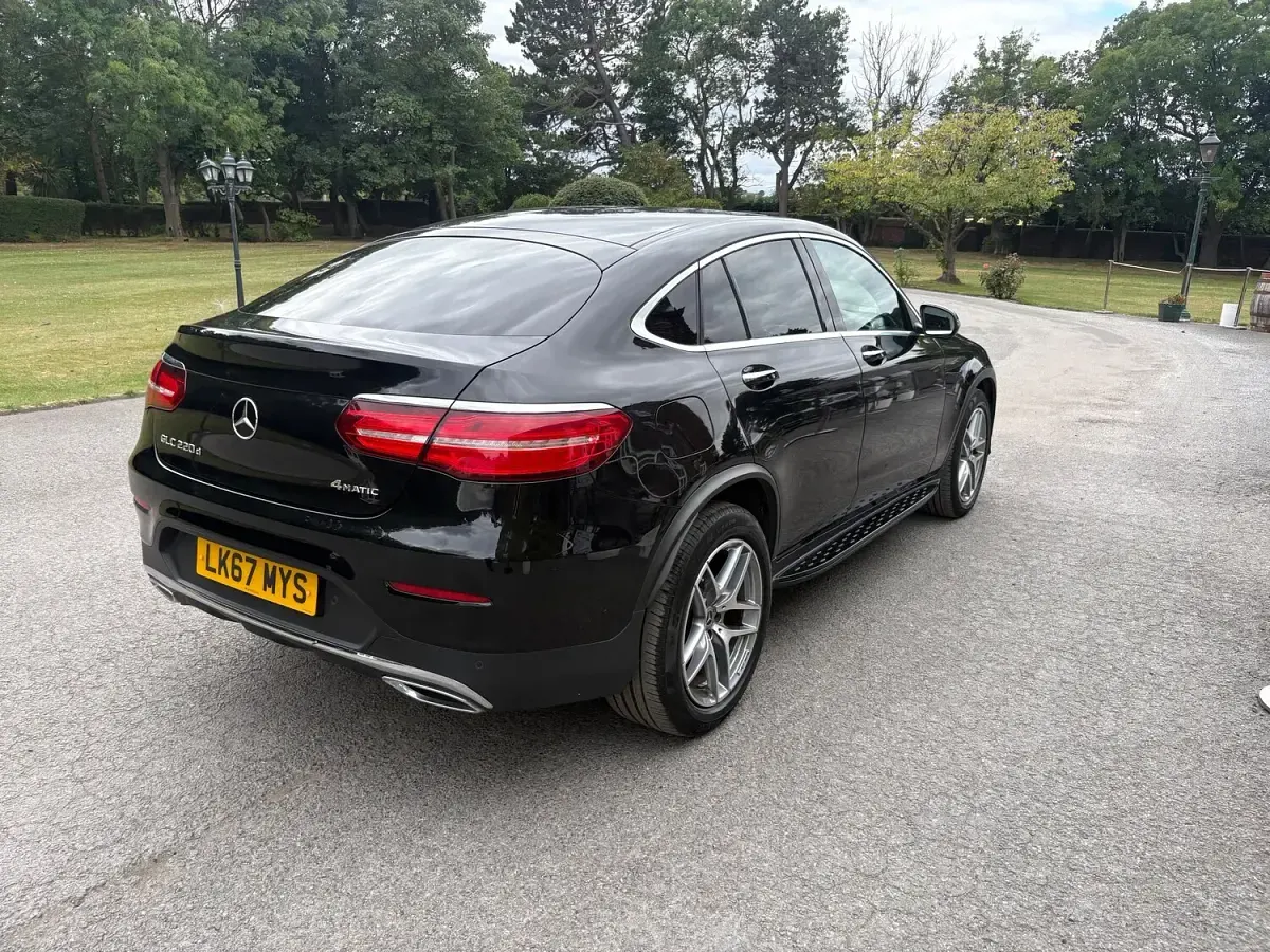Used Mercedes GLC220 AMG line 2017 Black SUV