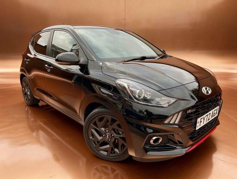 Black Used 2023 Hyundai i10 N Line Hatchback | £12,700 (Good price) - Image 1/4