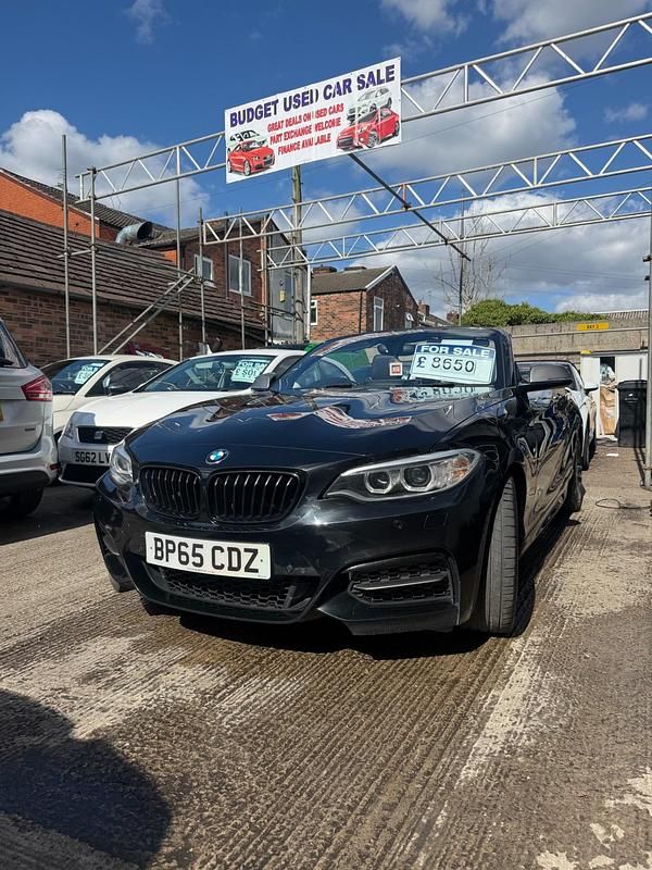 Used BMW M235 Performance 430 HP (316 kW) 2015 Black Cabriolet