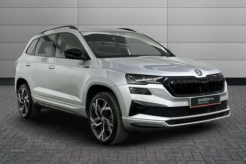 Petrol blue metallic Used 2024 Skoda Kodiaq SE L Executive SUV | £30,000 (Fair price) - Image 1/4