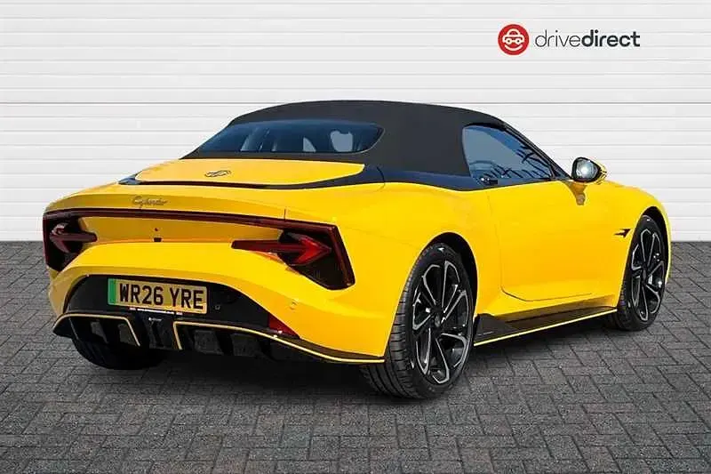 New MG Cyberster 375 kW (510 HP) 2026 Yellow Cabriolet