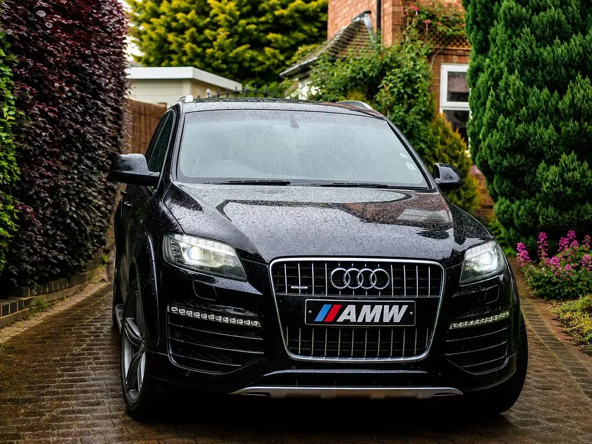 Używany Audi Q7 S-Line 2014 Czarny SUV