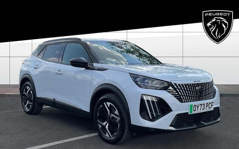 White Used 2023 Peugeot e-2008 SUV | £19,638 (Good price) - Image 1/4