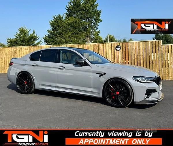 Grey Used 2022 BMW M5 Competition Edition Sedan | £58,995 (Fair price) - Image 1/3